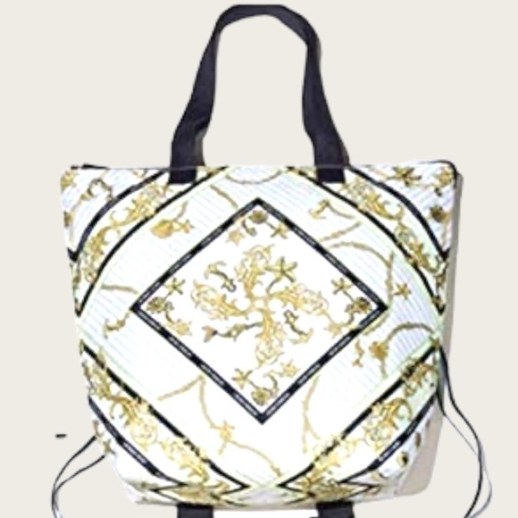 NWT Victoria's Secret 3 PC Tote, Cooler Tote & Rolled picnic Blanket With Handle - Picture 10 of 16